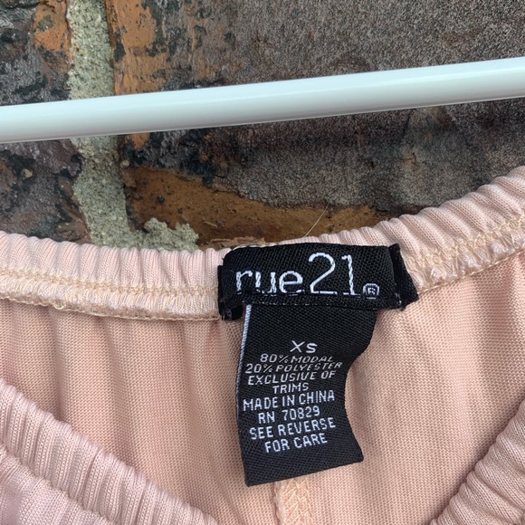 Rue 21 XS Pastel Pink Strapless Dress - Picture 3 of 3